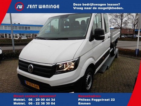 Volkswagen Crafter - 35 2.0 TDI L3 Dubbele Cabine Highline 102 PK AIRCO TREKHAAK CRUISE - 1