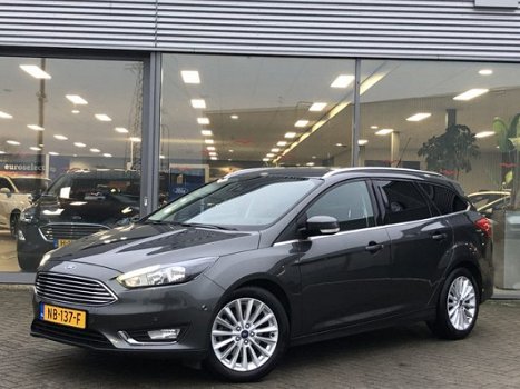 Ford Focus Wagon - 1.5-150PK Ecoboost Titanium Navigatie | Climate Control | Cruise Control | Stoelv - 1