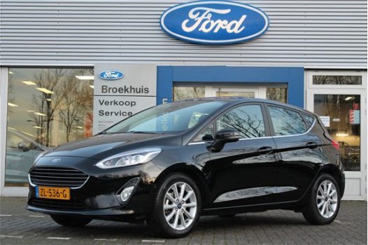 Ford Fiesta - 1.0EB 100PK TITANIUM 5D | NAVIGATION PACK | CAMERA | AUTOM PARKEREN | VOORRUITVERW | C - 1