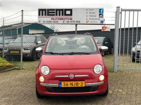 Fiat 500 C - 1.2 Lounge *AUTOMAAT*Cabrio*Airco*NAP - 1