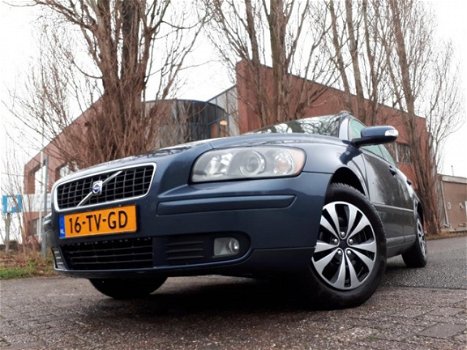 Volvo V50 - 1.8 Edition I ZEER GOED/NAP/APK/AIRCO/INRUIL MOG - 1