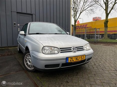 Volkswagen Golf Cabriolet - 1.8 Highline ALARM KLASSE 3 ELEK. RAMEN LM VELGEN USB AUX NAP - 1