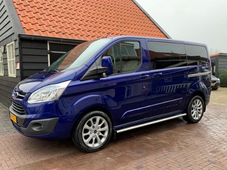 Ford Transit Custom - 270 2.2 TDCI L1H1 Limited DC Champion uitv.|Navi|Leer|155PK - 1