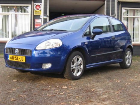 Fiat Grande Punto - 1.2 Sportsound Airco, Rijklaarprijs NAP - 1