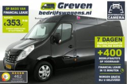 Renault Master - 2.3 dCi 145 L3H2 Airco Cruise PDC Camera 3 Persoons Start/Stop Metallic Elektrpakke