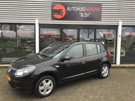 Dacia Sandero - 1.2 Blackline goede staat, vele optie, s, airco, elec ramen, cv, cd, metalic lak, 5 - 1