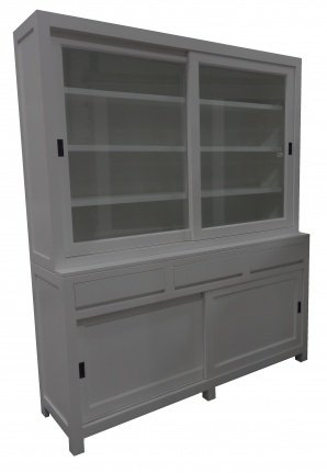 Strakke design kast schuifdeuren 180cm levererbaar in iedere RAL kleur - Afbeelding 5