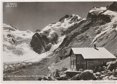 Zwitserland Bovalhutte mit Piz Bernina