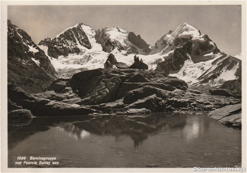 Zwitserland Berninagruppe von Fuorcia Surey aus - 1