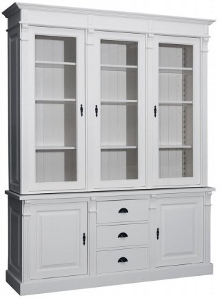Buffetkast Toulouse wit - wit 185 x 50/45 x 230cm - nr. 1