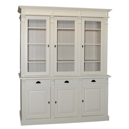 Buffetkast Parijs wit - wit 185 x 50/45 x 230cm - nr. 1