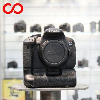 ✅ Canon EOS 650D + originele Battery Grip (9866) - 1
