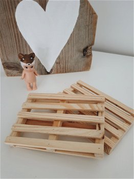 Mini pallets voor het moderne poppenhuis - 1