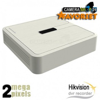 4 Kanaals Hikvision 5 in 1 DVR Full HD 1080P Lite - 1