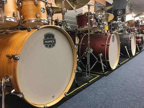 Mapex Storm compleet drumstel inclusief cymbalen. - 2