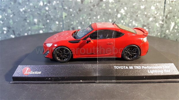 Toyota 86 TRD perfomance line rood 1:43 Jcollection - 0
