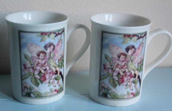 2 bekers Bloemenkinderen - uitgave Douwe Egberts - Afbeelding 3