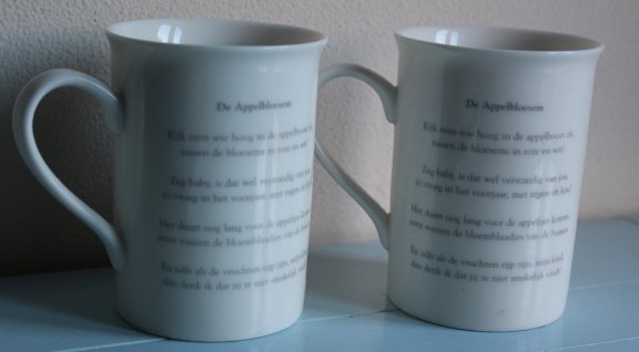 2 bekers Bloemenkinderen - uitgave Douwe Egberts - Afbeelding 4