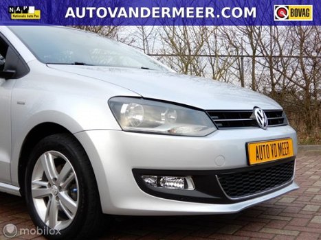 Volkswagen Polo - 1.2 BlueMotion Comfortline MULTUFUNC.STUUR/AIRCO/HALF LEDER/ARMSTEUN/LM VELGEN/ETC - 1