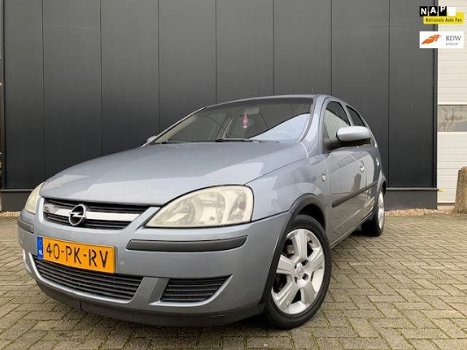 Opel Corsa - 1.2-16V Sport AUTOMAAT/AIRCO/5DRS/LMV/90DKM NAP - 1