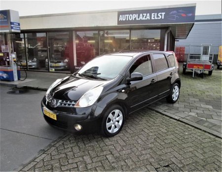 Nissan Note - 1.6 Tekna /zeer mooie/airco/half leer/navi/key less/lage km+nap/apk 11-2020 - 1