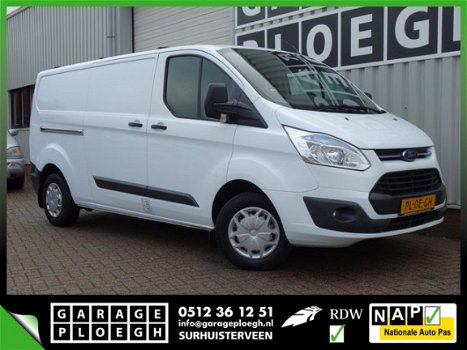 Ford Transit Custom - L2H1 *3-Pers* 2.2 TDCI 155pk 2xSchuifd Trekh LANG Stoelverw Airco Tel Cruise - 1