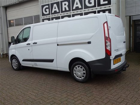 Ford Transit Custom - L2H1 *3-Pers* 2.2 TDCI 155pk 2xSchuifd Trekh LANG Stoelverw Airco Tel Cruise - 1