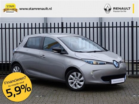 Renault Zoe - Q210 Zen Quickcharge 22 kWh (Batterijhuur) R-link, Climate, Cruise, Park. sens., 16'' - 1