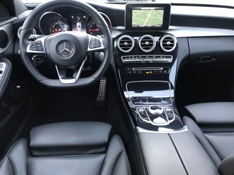 Mercedes-Benz C-klasse Estate - 180 AMG Sport Edition AUTOMAAT LED NAVIGATIE LEDER - 1