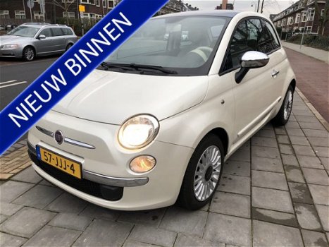 Fiat 500 - 1.2 Lounge airco autom panodak - 1