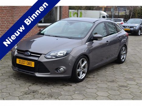 Ford Focus - 1.6 EcoBoost Titanium 1e eigenaar model 2012 68.000 km airco navigatie 17'velgen cruisc - 1