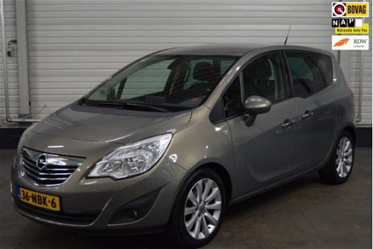 Opel Meriva - 1.4 Turbo Cosmo +NAVI/PARKEERSENSOREN V+A/BLEUTOOTH - 1