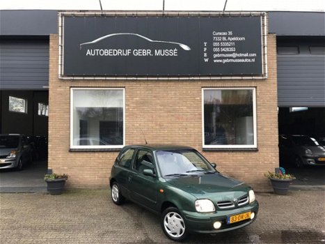 Nissan Micra - 1.3 GX APK, Stuubekrachtiging, Trekhaak, Onderhouds boekjes aanwezig - 1