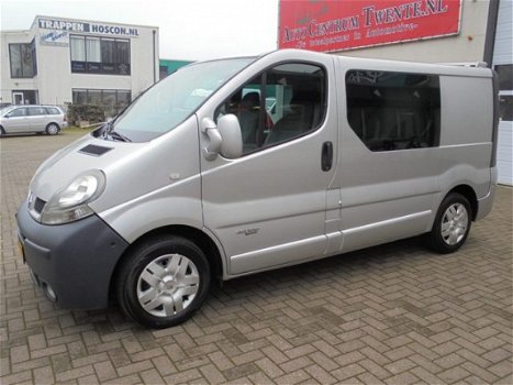 Renault Trafic - 1.9 DCI Dubbel Cabine Airco Dynamic GEEN BTW Airco Mooi en Goed - 1