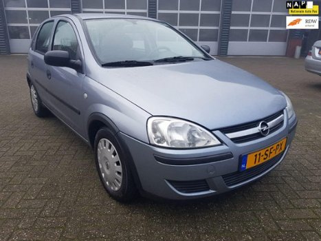 Opel Corsa - 1.2-16V Rhythm ZEER MOOI , PERFECT IN ORDE. APK, AIRCO. 5 DEURS - 1