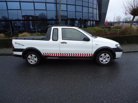 Fiat Strada Pick-up - Pick-up 1.3 MultiJet lang Adventure * AIRCO * GERESERVEERT - 1