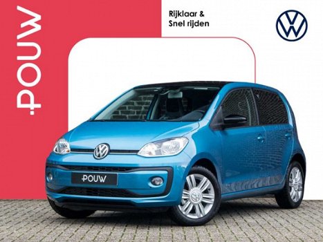 Volkswagen Up! - 1.0 BlueMotion 60pk High up + Zwart Dak + Cruise Control - 1