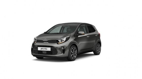 Kia Picanto - 1.0 CVVT DynamicLine * RIJK UITGERUST | CRUISE | CLIMATE | NAVIGATIE | ACHTERUITRIJ CA - 1