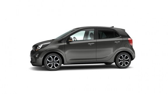 Kia Picanto - 1.0 CVVT DynamicLine * RIJK UITGERUST | CRUISE | CLIMATE | NAVIGATIE | ACHTERUITRIJ CA - 1