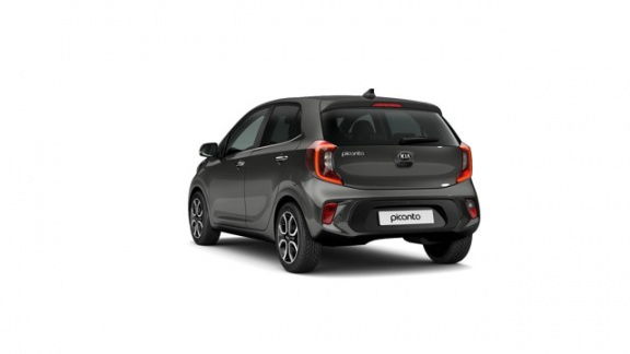 Kia Picanto - 1.0 CVVT DynamicLine * RIJK UITGERUST | CRUISE | CLIMATE | NAVIGATIE | ACHTERUITRIJ CA - 1