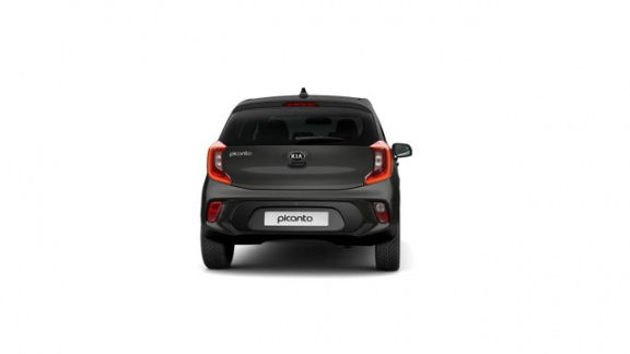 Kia Picanto - 1.0 CVVT DynamicLine * RIJK UITGERUST | CRUISE | CLIMATE | NAVIGATIE | ACHTERUITRIJ CA - 1