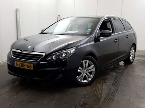 Peugeot 308 SW - 1.6 BlueHDI ECC NAVI PANO TR.HAAK PDC LMV CHROOM - 1