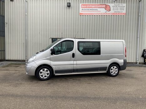 Renault Trafic - 2.5 dCi T29 L2H1 Dub Cab Airco, Navi, Trekhaak 2000kg - 1