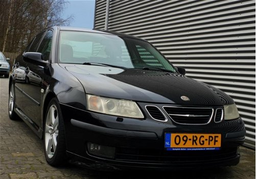 Saab 9-3 Sport Sedan - 2.2 TID Vector M6 03-2005 Zwart - 1