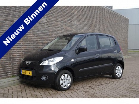 Hyundai i10 - 1.1 Active, Zwart, 5 deurs, nieuwe APK, nette auto en zeer zuinig - 1