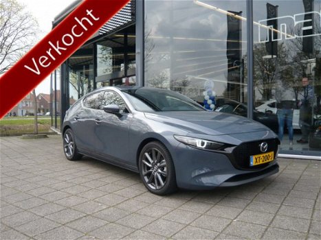 Mazda 3 - 3 2.0 SkyActiv-G Luxury + i-ACTIVE SENSE | NAVIGATIE | LEDER | BOSE KORTING - 1