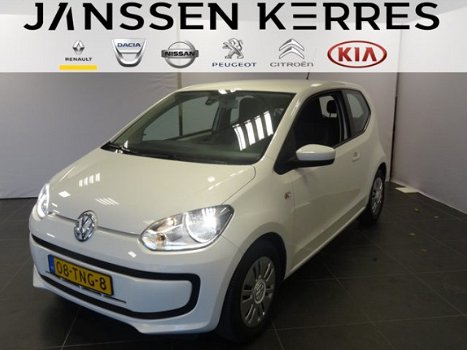 Volkswagen Up! - 1.0 move up BlueMotion lage km stand Navigatie | Airco | Elektrische ramen | Centra - 1