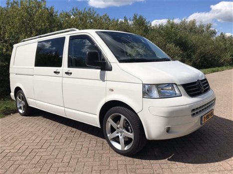 Volkswagen Transporter - 2.5 TDI Dubbele Cabine / Airco / Cruise control. In nette staat - 1