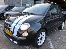 Fiat 500 - 1.4-16V Sport Clima half leer lm-velgen elektrische ramen+spiegels trekhaak nl auto Apk 1