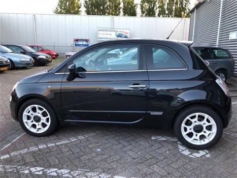 Fiat 500 - 1.4-16V Sport Clima half leer lm-velgen elektrische ramen+spiegels trekhaak nl auto Apk 1 - 1